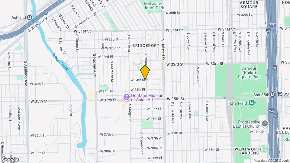 3402 S Lituanica Ave Map and Location Details