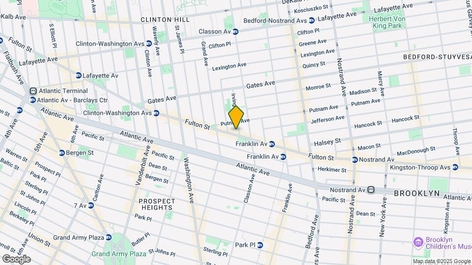 1049 Fulton St Map and Location Details