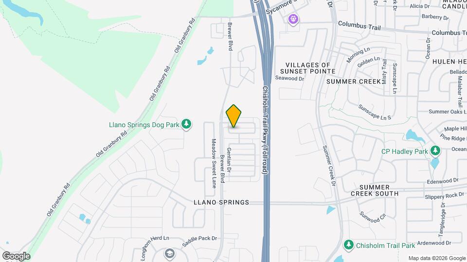 5856 Burgundy Rose Dr Map and Location Details