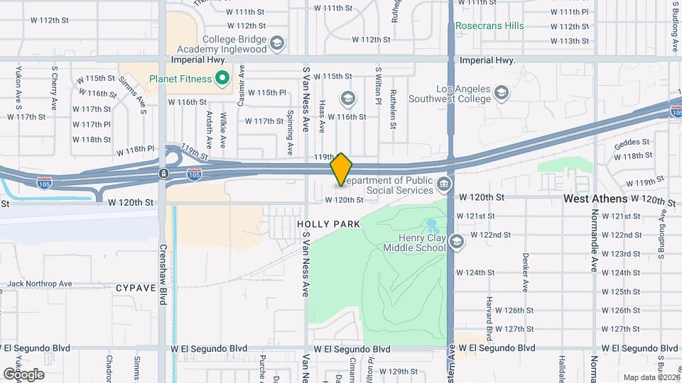 11924 Daleside Ave Mapa y Detalles de la Ubicación