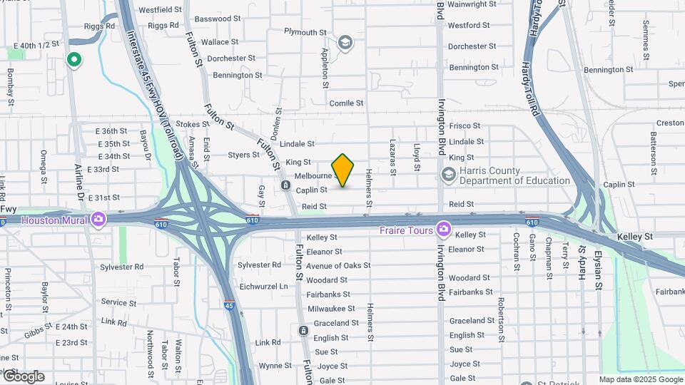 412 Caplin St Map and Location Details