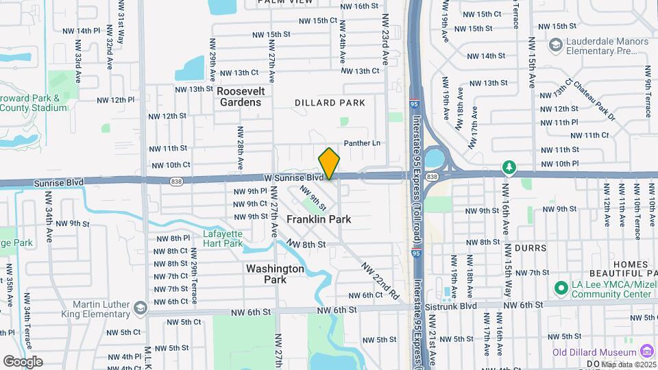 2522 NW 9th Pl Map and Location Details