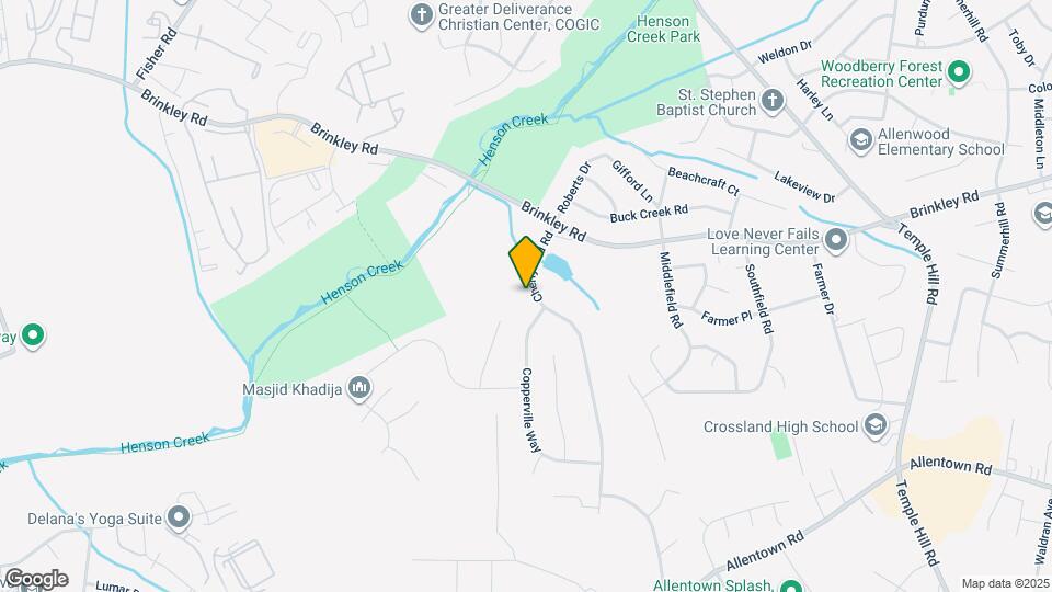 6709 Cherryfield Rd Map and Location Details