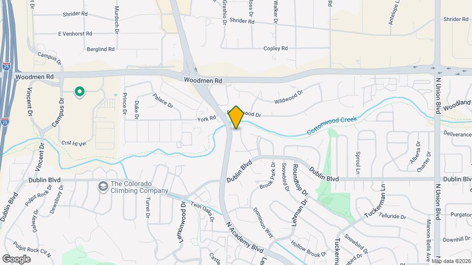 6702 Dublin Loop W Map and Location Details