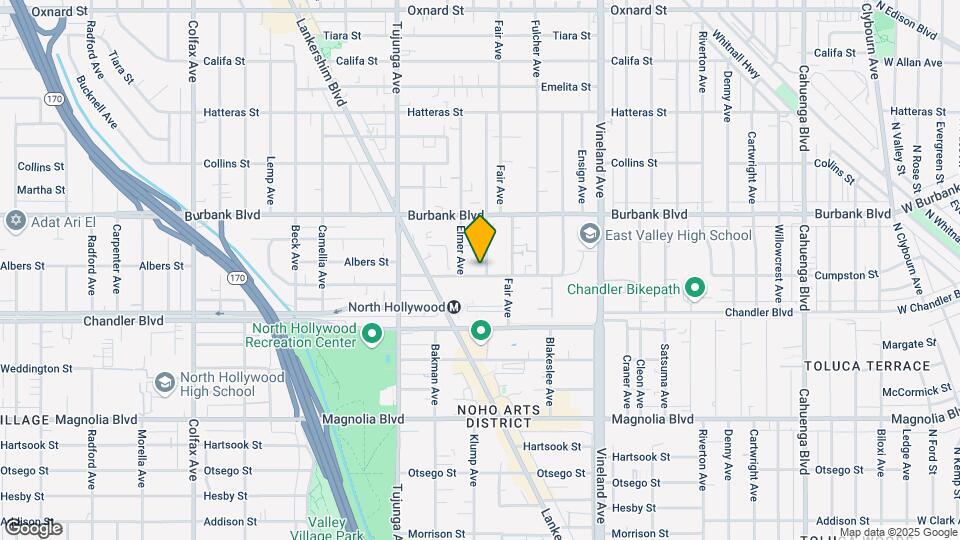 5505 Klump Ave Map and Location Details