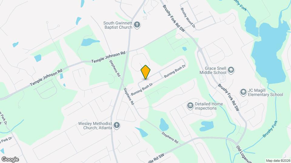 915 Burning Bush Dr Map and Location Details