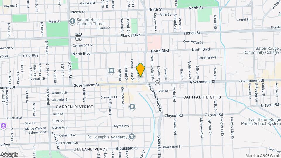 461 Beverly Dr Map and Location Details