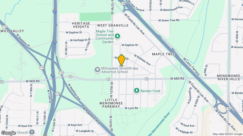 6448-6450 N 106th St Mapa y Detalles de la Ubicación