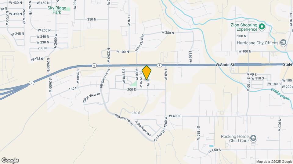 136 S 1930 W Map and Location Details