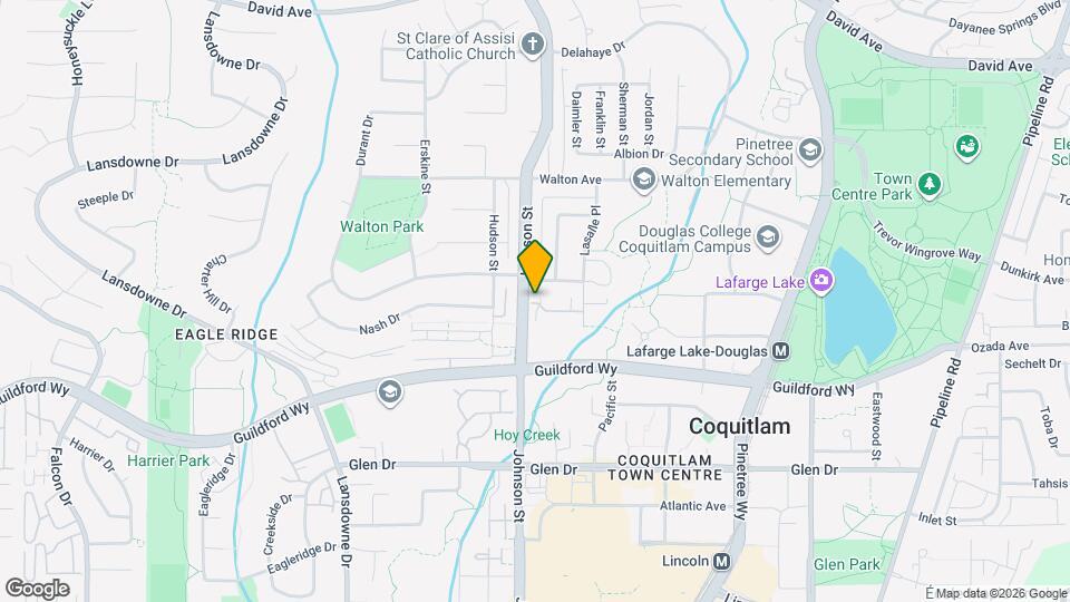 1235 Johnson St Map and Location Details