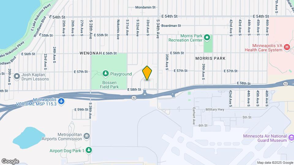 5746 33rd Ave S Map and Location Details
