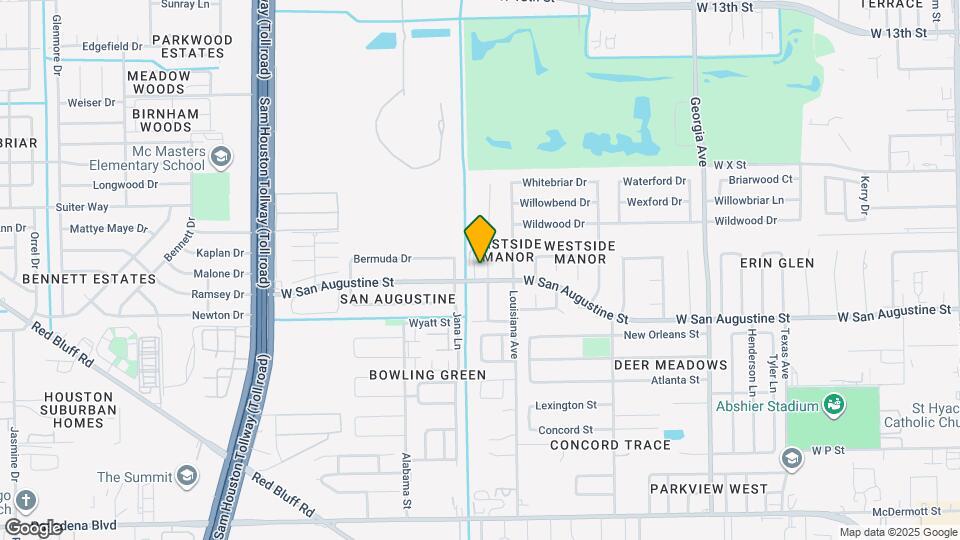 1226 Nantucket St Map and Location Details