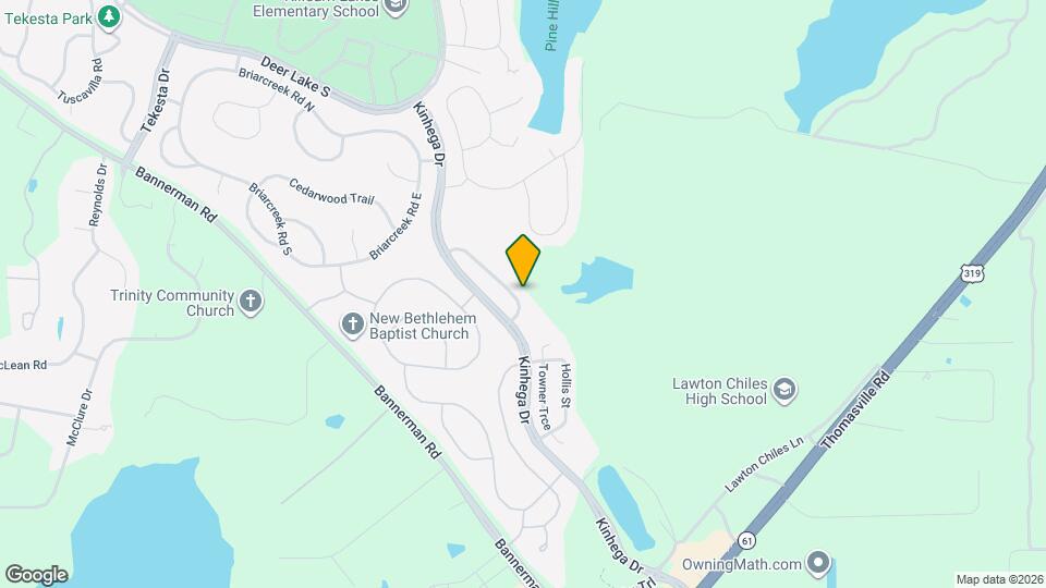 3444 Briar Branch Trail Map and Location Details