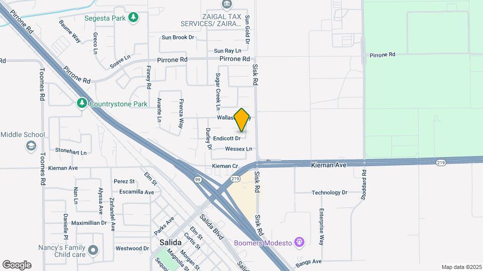4505 Endicott Dr Map and Location Details