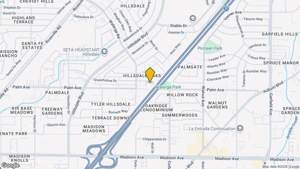 4714 Greenholme Dr Map and Location Details