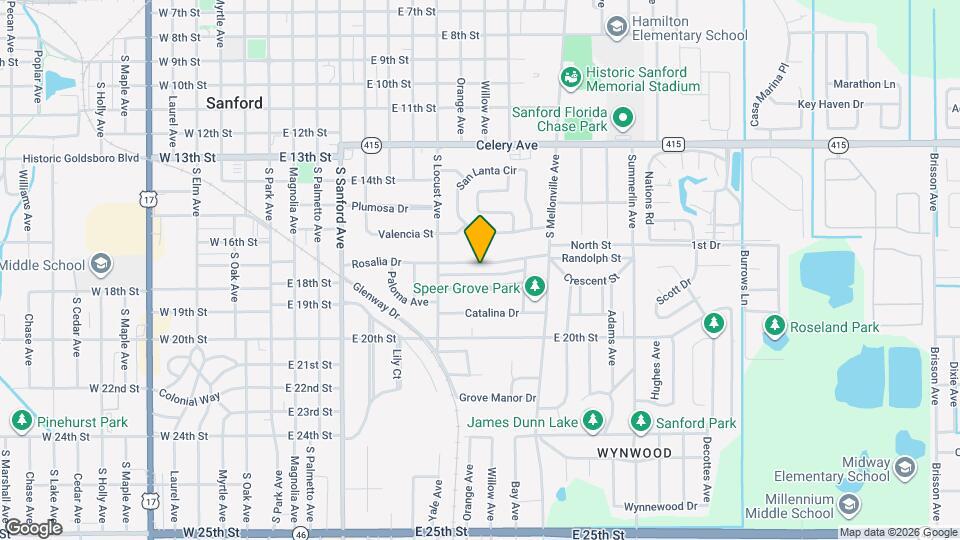 817 Rosalia Dr Map and Location Details