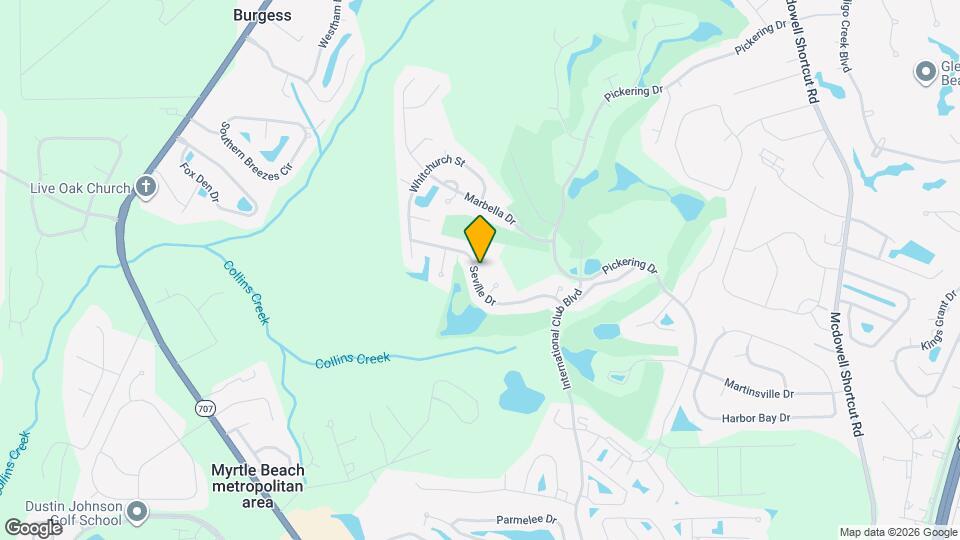 182 Seville Dr Map and Location Details