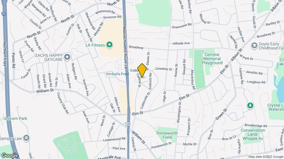 223 Central St, Unit 7 Mapa y Detalles de la Ubicación