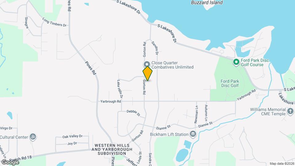 3109 Gorton Rd Map and Location Details