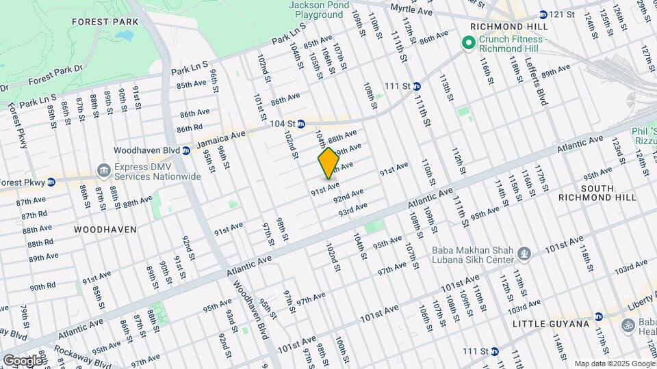 102-33 91st Ave Map and Location Details