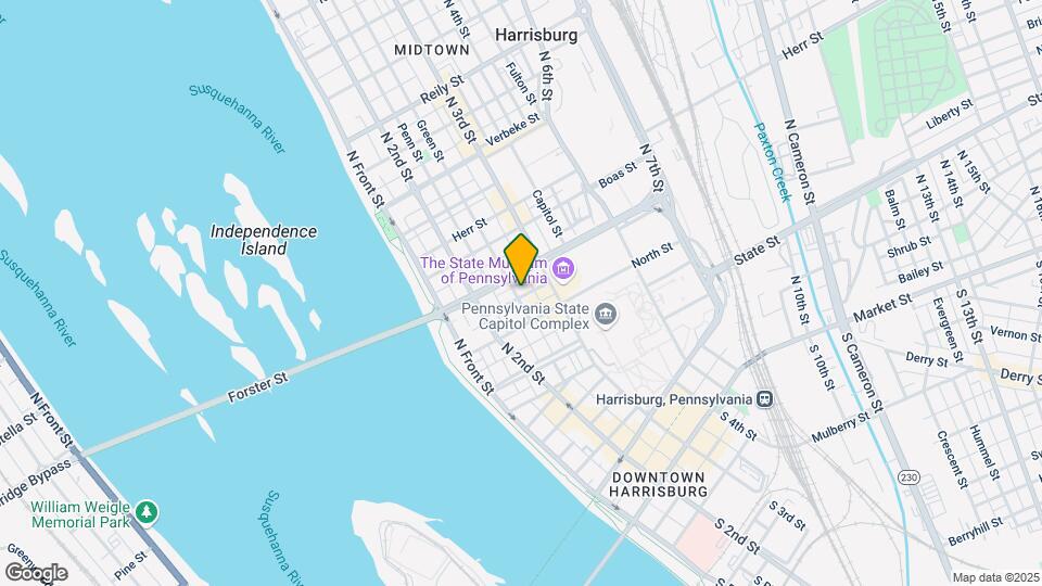 801 Green St Mapa y Detalles de la Ubicación