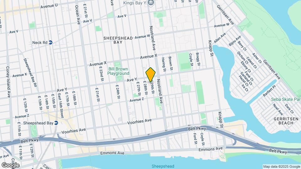 2526 E 29th St Map and Location Details