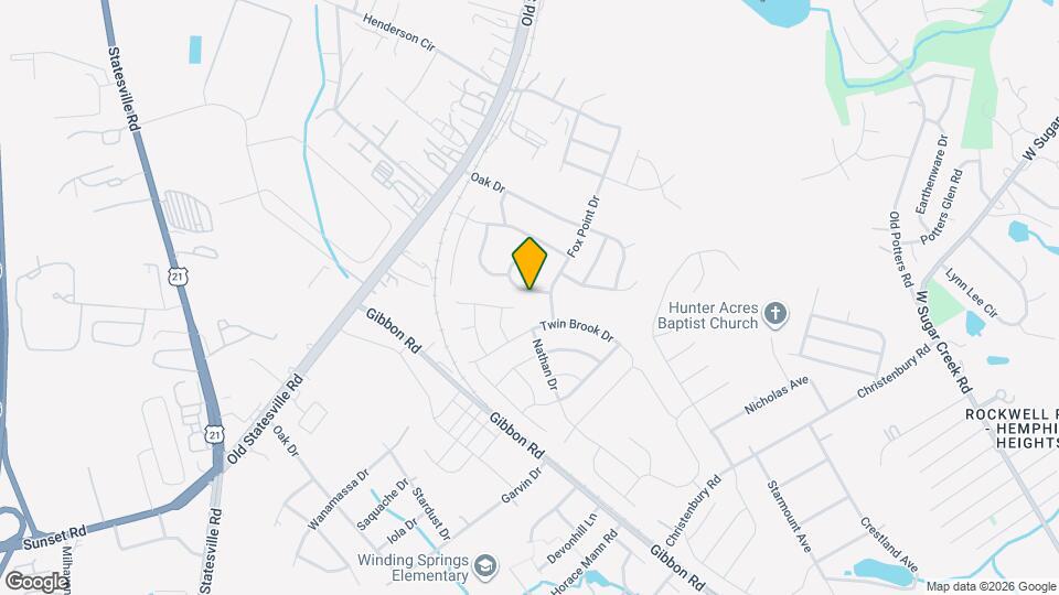 8621 Berrybrook Ln Map and Location Details