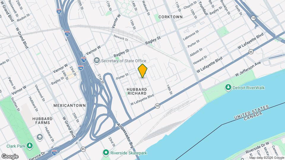 1252 17th St Mapa y Detalles de la Ubicación