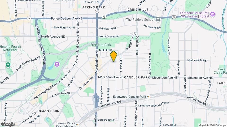 466 Candler St NE Map and Location Details