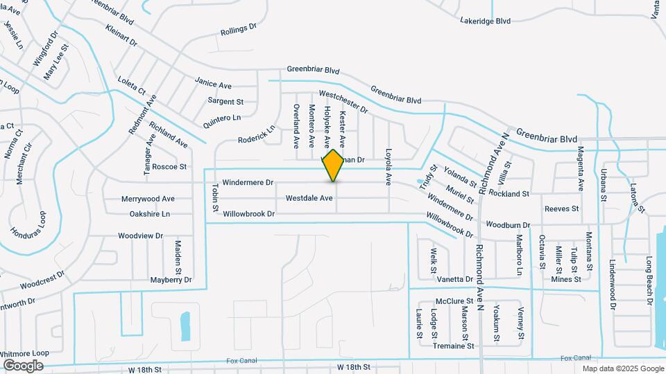 475 Windermere Dr Map and Location Details