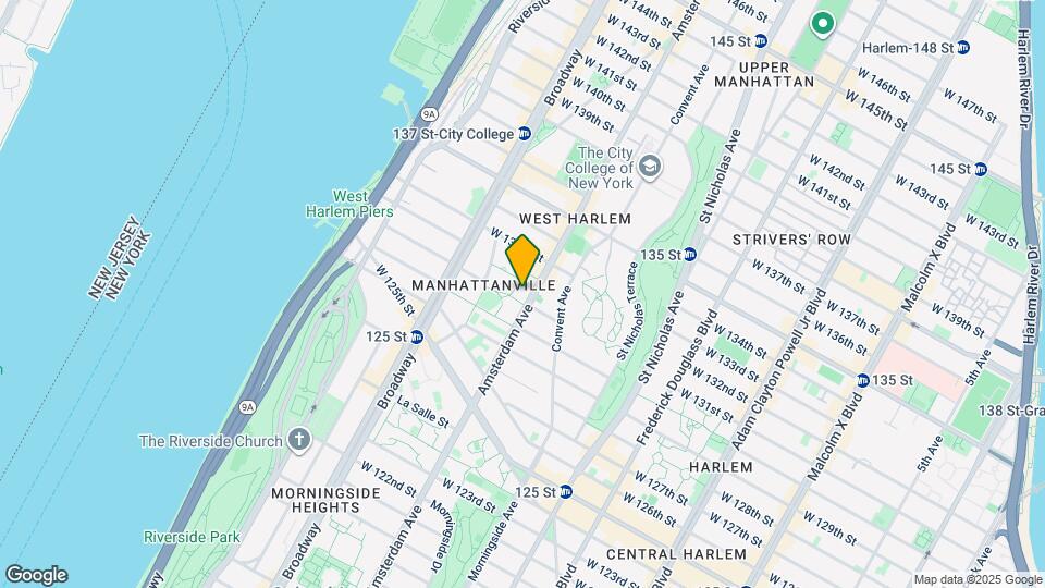 1440 Amsterdam Ave Map and Location Details