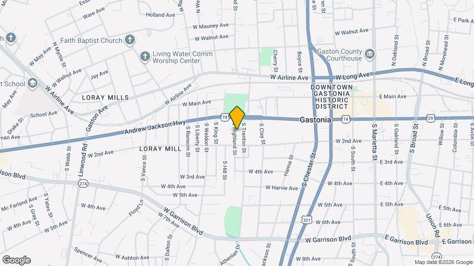 214 S Highland St Mapa y Detalles de la Ubicación