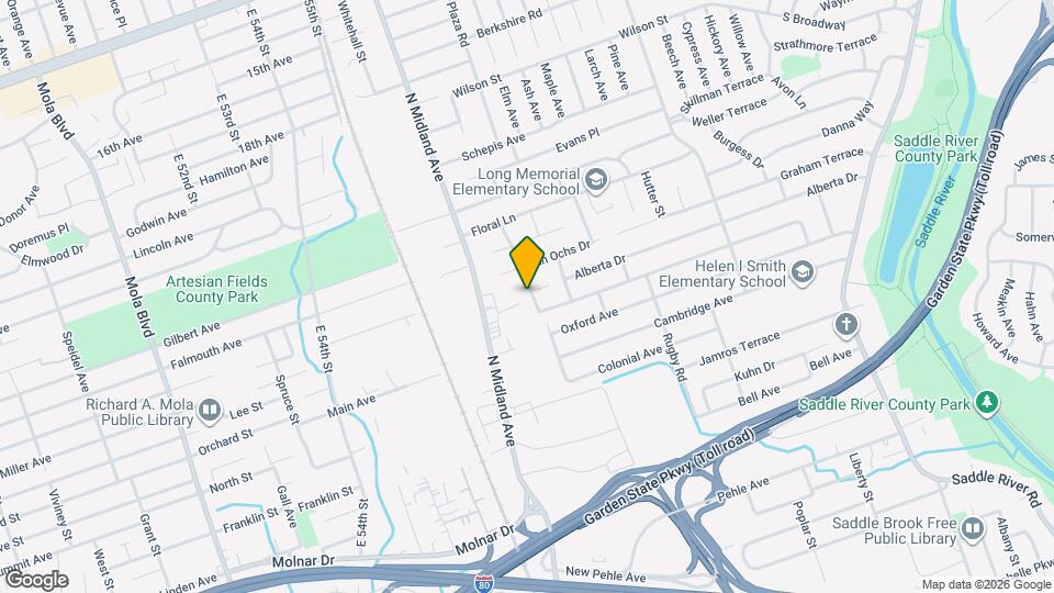 421 Leonhardt Dr Map and Location Details