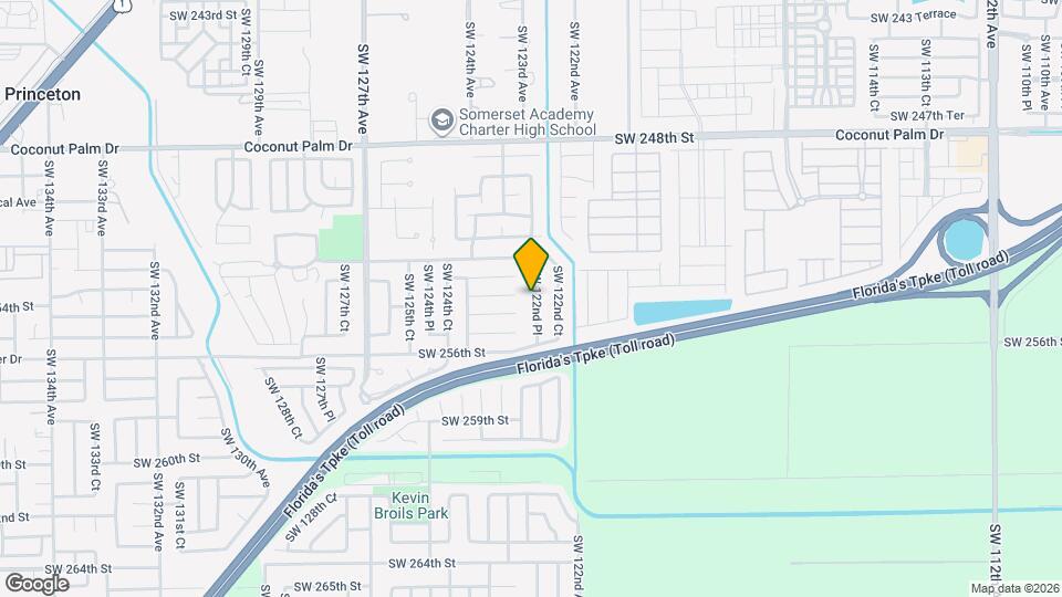 25434 SW 122nd Pl, Unit SI ID1530437P Mapa y Detalles de la Ubicación