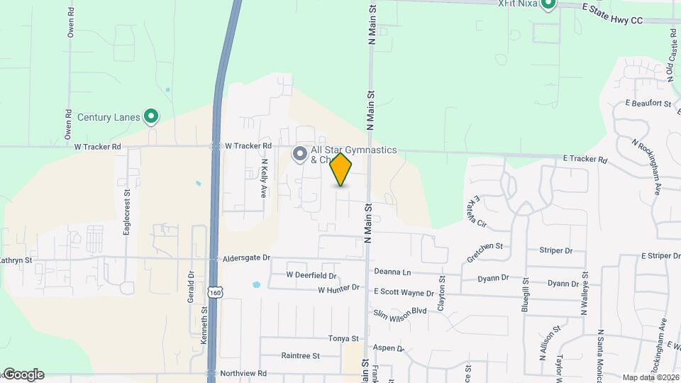 1212 Flora St Map and Location Details