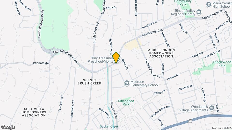 6126 Montecito Blvd Mapa y Detalles de la Ubicación