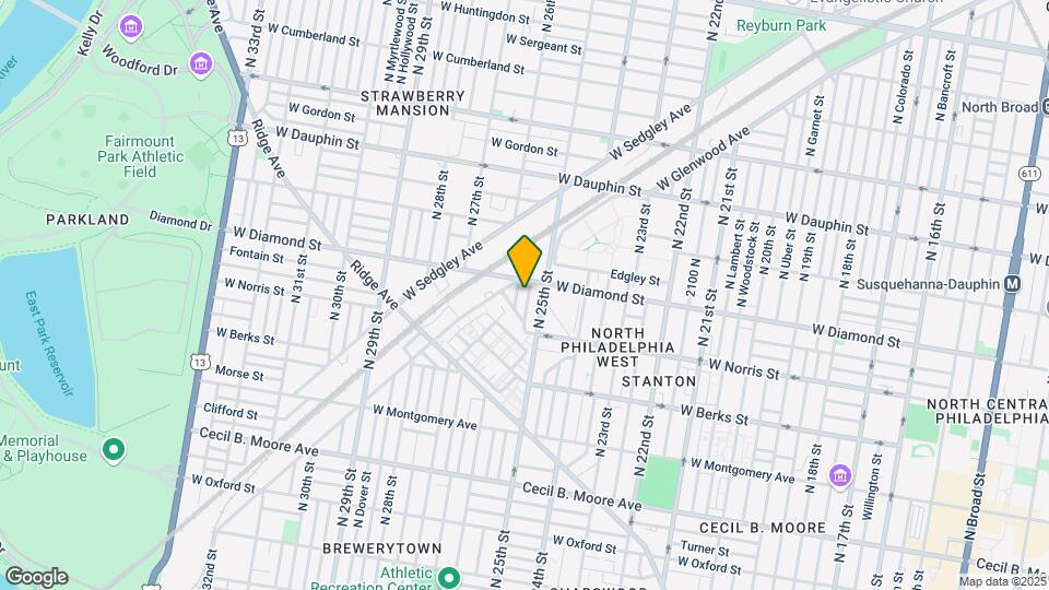 2042 N Stillman St Map and Location Details