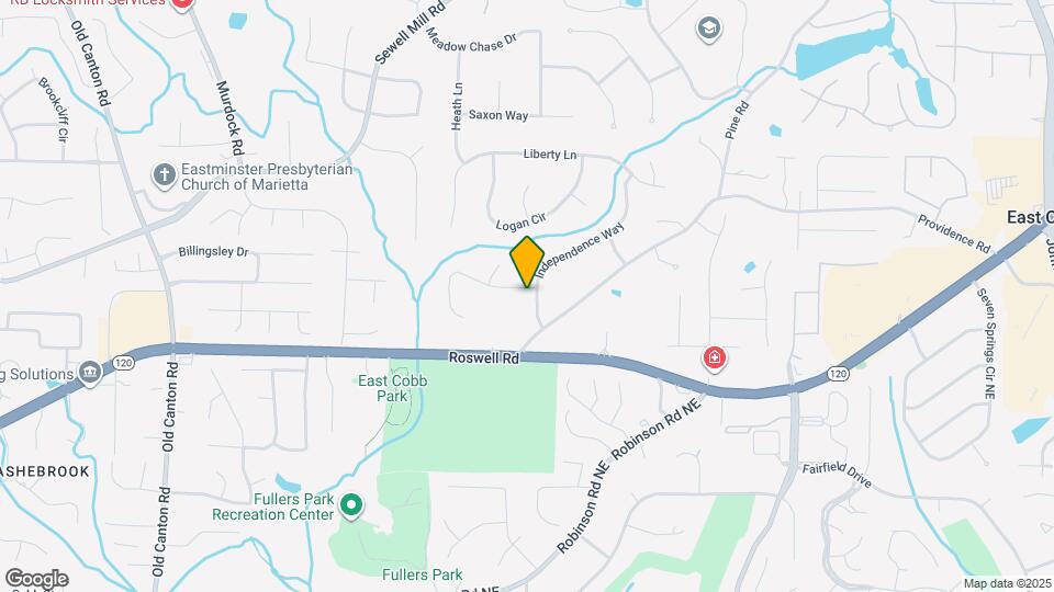 1257 Independence Way Map and Location Details