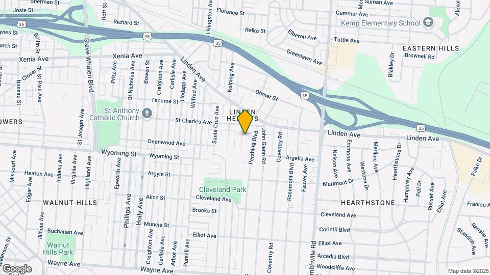 826 Alverno Ave Map and Location Details