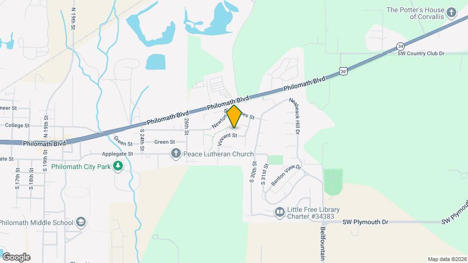 314 Vincent St Map and Location Details