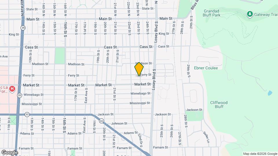 512 23rd St S Map and Location Details