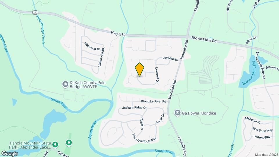 6165 Leverett Dr Map and Location Details