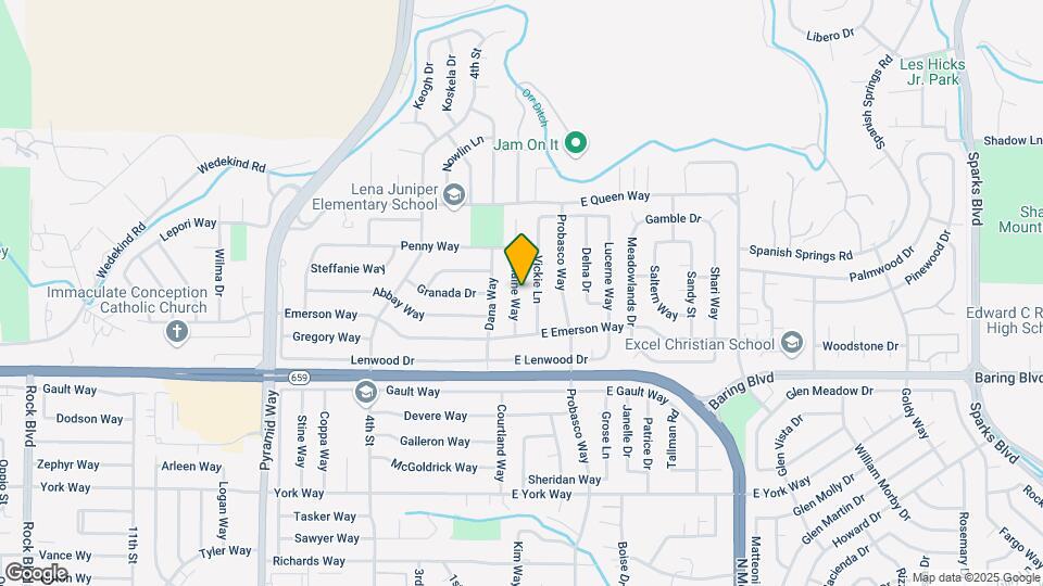 3200 Elaine Way Map and Location Details
