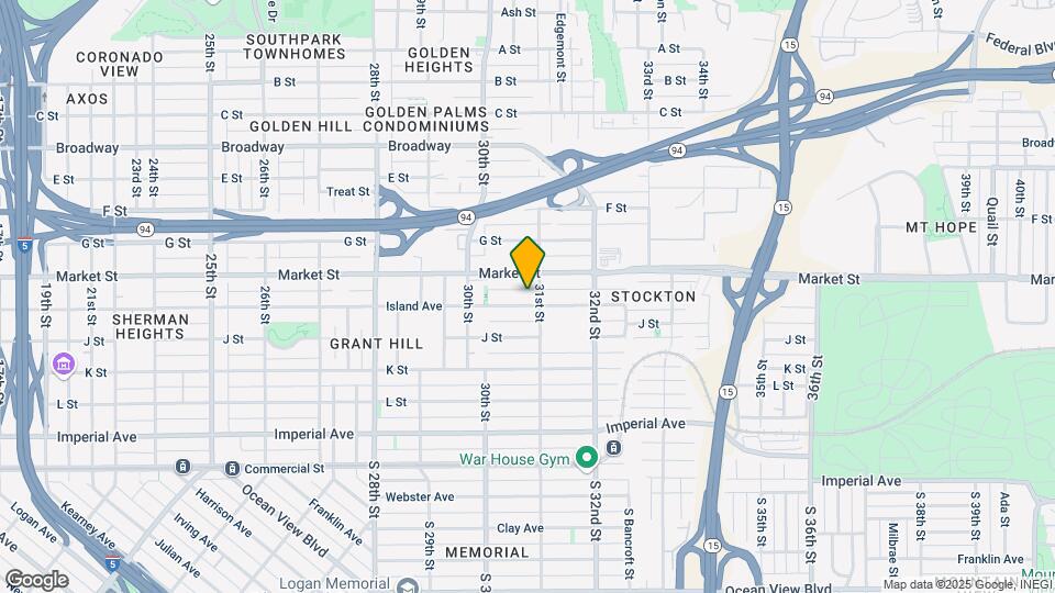 3080 Island Ave, Unit C Map and Location Details