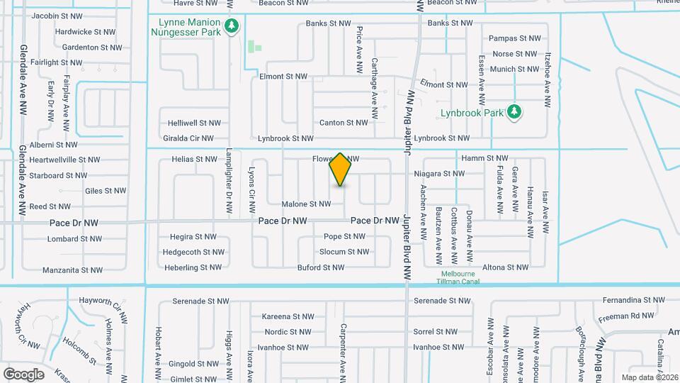 852 Remsen Ave NW Map and Location Details