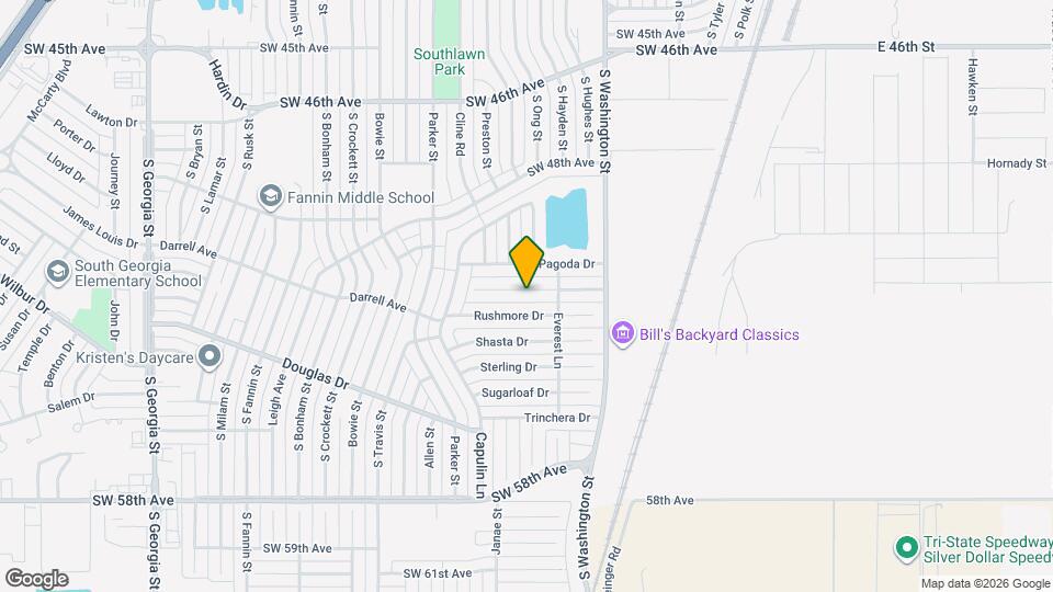 1111 Pikes Peak Dr Map and Location Details