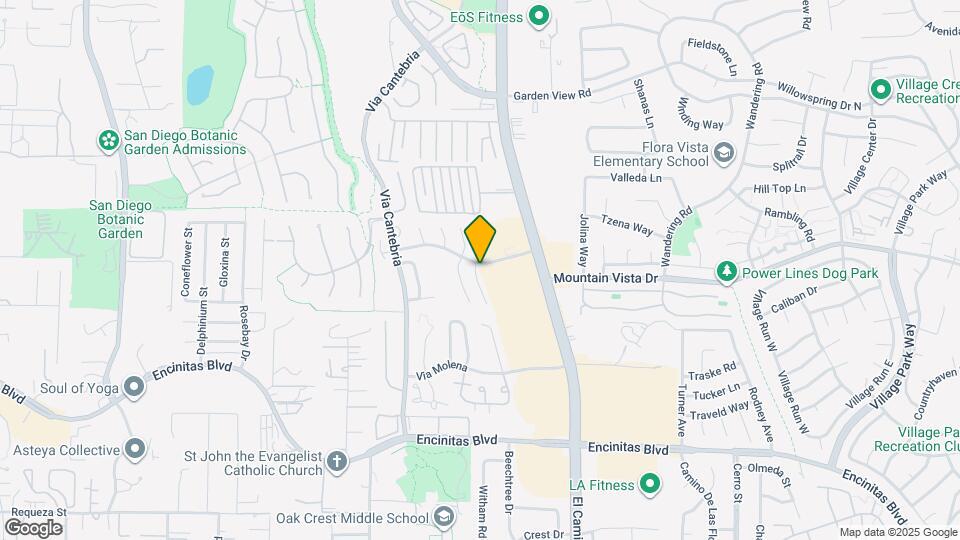 391 Via Almansa Map and Location Details