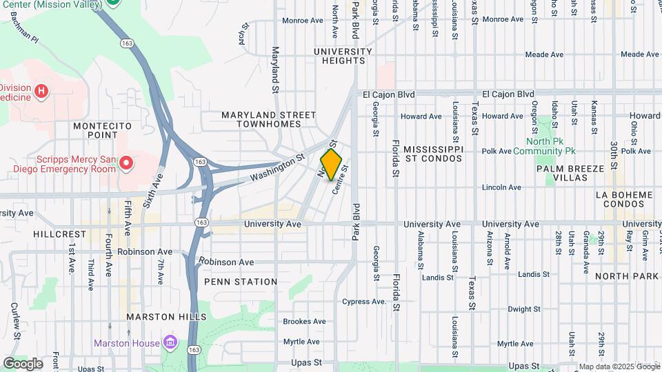 3990 Centre St Map and Location Details