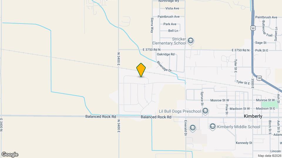 1421 Cayuse Creek Dr Map and Location Details