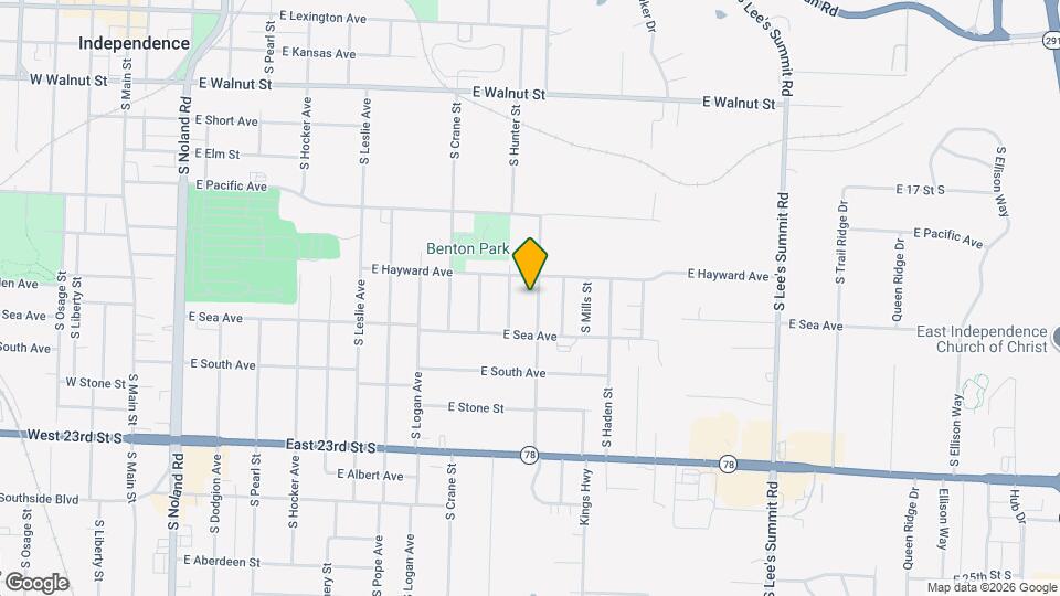 808 S Savage St Map and Location Details